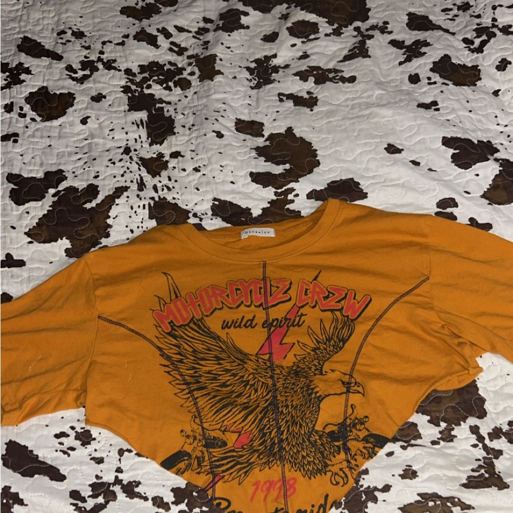 Orange  Shirt